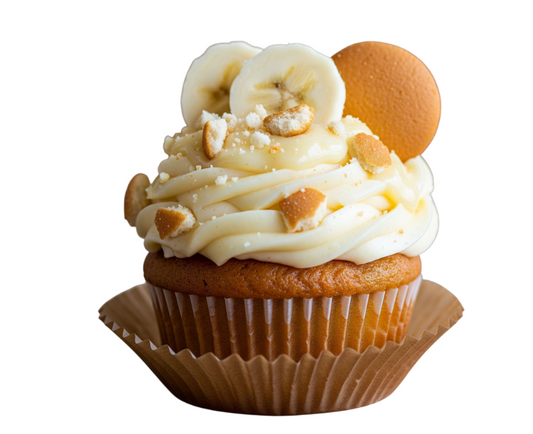 Banana Pudding Cupcake