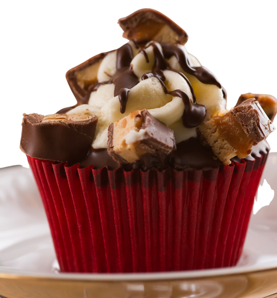 Snickers Cupcake
